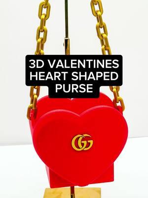 Another creative session with my Bambu 3D printer—this time making a heart-shaped purse, perfect for Valentine’s Day! ❤️ Quick tip: If you run out of filament mid-print, don’t panic! The printer automatically pauses and waits for you to replace it. I ran out of red filament and had to wait two days for my order to arrive. Once it did, I simply resumed the print—flawless finish! #bambuprinter #3dprinting #3dprinter  #3d  #3dtutorial #bambulab #3dprinted #filament #3ddesigner #ValentinesDay  #valentinesgift #valentinesdiy #chanel #chanelpurse #rosebouquet #roses #newyear2025 #guccipurse 