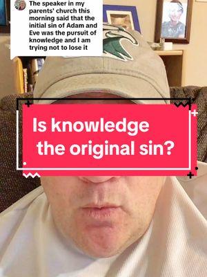 Replying to @That College Guy #originalsin #theology #christian #genesis #knowledge 