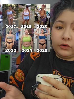 Talk about a life journey Y'all. When I tell people I fluctuate in weight Y'all. I fluctuate in weight. Just seeing how my body has changed so much in the past 7 years from life, depression, stress, anxiety, and medication is fricken wild to me.  I'm glad that I started my "weight loss journey" back up again back at the end of July 2024 because I needed to get my shit together. And the reason I put "weight loss journey" in quotes is because it's more of a lifestyle change than a weight loss journey. I want this to stick this time. #weightlossjourney #lifestylechange #weightfluctuates #weightfluctuation #halloweencommunity #spookycommunity #halloweenblogger #halloweenlife #halloweenlifestyle #halloween365 #spooky365 #everydayishalloween 