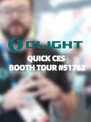 CES Day 2! Today we're giving you a quick booth tour. If you're at CES, don't forget to swing by our booth for some free swag! Booth guide 👉#51762 #olight #olightworld #Olightflashlight #ces2025 #cesolight #ceslasvegas2025 #ceslasvegas #olightlaunch #outdoorflashlight #edcflashlight #fishinglight #campingflashlight #outdoorgear