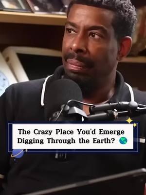 Neil deGrasse Tyson on The Crazy Place You’d Emerge Digging Through the Earth? 😳 #neildegrassetyson #earth #sciencefacts #sciencetok #mindsetserious 