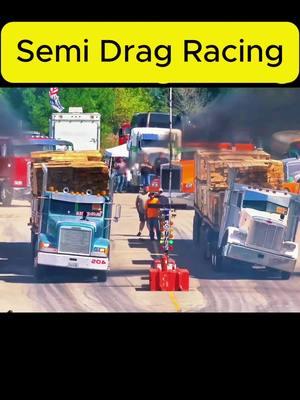 Semi Drag Racing #semidragracing #semitruck #drag #racing #usa🇺🇸 #fy 