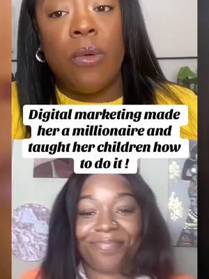 Digital marketing made a millionaire and then she told her children how to do it #digitalmarketingfobeginners #digitalproducts #facelessdigitalmarketing #creatorsearchinsights 