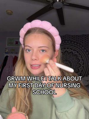 If you are in nursing school, tell me how your first day went in the comments 🫶 #nursingschool #firstdayofnursingschool #nursingschooltips #grwm #grwmnursingstudent #nursingstudent #fyp #nurse #nursetok #Vlog #foryou #haul #amazonhaul #nursingschoolhaul #nursingschoolamazon #viral #trend 