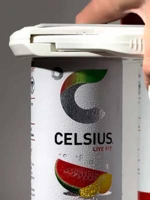 When life gives you lemons, add some watermelon & make it a spritz 🍉🍋  Watermelon Lemonade Spritz Mocktail - CELSIUS Sparkling Watermelon Lemonade  - Splash of lemon juice  - Splash of lime juice  - Seedless Watermelon - Ice cubes  - Lemon slice garnish  #CELSIUS #CELSIUSLiveFit #Mocktail #WatermelonLemonade #opencan @CelsiusOfficial 