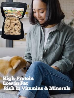 🎥🐾 TikTok Doggos, This One’s for You! 🐾🎥 📣 Introducing our Freeze-Dried Baked Chicken Dog Treats! 🥩 100% real baked chicken—no fillers, no nonsense. 🦴 Perfect for training, rewards, or just showing your pup some extra love. 💪 Packed with protein and crafted for wag-worthy happiness! 🛒 Available NOW in the TikTok Shop 🛒 Treat your furry friend to the best—because they deserve it! 🐶 💕 Tap to shop and let the tail-wagging begin! #DogTreats #HealthyDogSnacks #TikTokShopFinds #dogmomlife🐾🐶 #DogDadGoals #FreezeDriedUSA