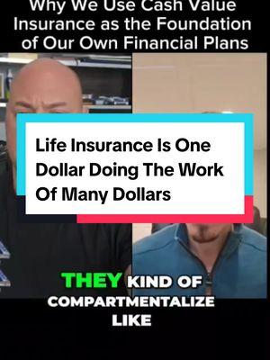 @Ron Sneller FSCP®, RICP®, RFC® A specially designed #lifeinsurance plan is one dollar doing the work of many dollars. Your #money can protect your family with the death benefit proceeds, provide #taxfreeretirement income, give you support for #longtermcare and create #taxfree #generationalwealth  A #cashvaluelifeinsurance policy is one of the most powerful financial assets you can own. That's not to say it should be your ONLY asset, but certainly one of the things integrated into your #retirementplanning  If you want to see how a high cash accumulating life insurance plan can work for you, comment "money" below!  #financialliteracy #compoundinterest #wealthymindset #safemoney 