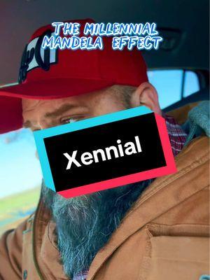 What in the GEN X / millennial Mandela effect is a xennial #xennial #xennials #80s #genx #genxcrew #millennial #genz #90skids #fyp 