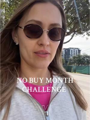 Would you do that? 2025 is a low spend year (besides few expensive trips!) which I decided to start with a no buy month. #nobuymonth #nobuy #lowspendmonth #lowspendchallenge #2025 #challenge 