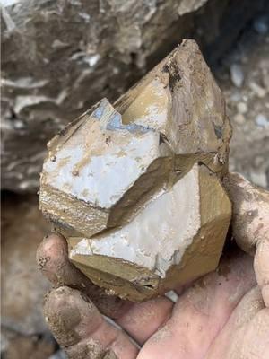 A lovely natural Herkimer Diamond cluster #quartz#mine #cryatals#fyp#Minecraft#rock