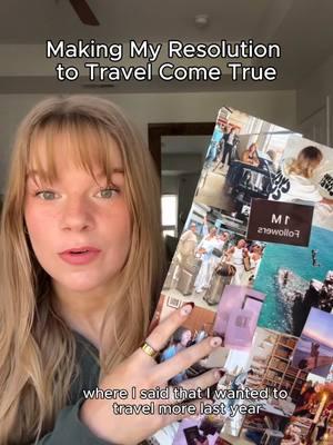 My 2025 vision board is about to have even more travel destinations on it 😂 Here is how I am traveling more this year! @EF Ultimate Break #ad #travel #thisisultimate #2025travel #2025goals #efultimatebreak