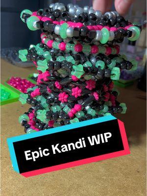 Replying to @Mom’s Mosaics update from this morning before work! I never really have a plan for these, I can just sense when they’re done or not. This one is still not done 😆 #womenownedbusiness #hungariangirl #smallbizowner #shopsmall #kandi #kandishop #kandicore #kandicoreaesthetic #epickandi 