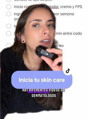 Skin care tips de una Dermatóloga para iniciar el cuidado de tu piel este 2025 #skincare #skincaretips #skincareroutine #derma #dermatologa 