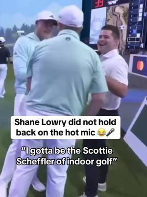 Classic Shane 🤣 #golf #tgl #shanelowry #PGATOUR #fyp (📹 ESPN) 