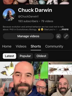 LINKS ARE IN MY BIO. 🤓👍#greenscreen #chuckdarwin #yt #youtube #meta #ig #tiktokban #andersonpaak 