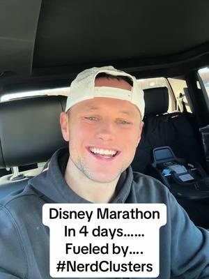 Disney Marathon in 4 days!! Fueling by…. #nerds #nerdclusters #marathon #disneyworld #disneymarathon #disneyworldmarathonweekend #disneymarathon2025 