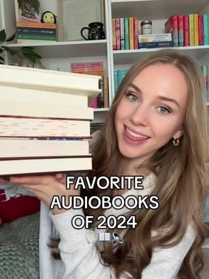 Favorite Audiobooks of 2024! 🎧🌟 #audible #audiobooks #audiobooktok #amazoninfluencer @Audible @Amazon Influencer Program #ad 