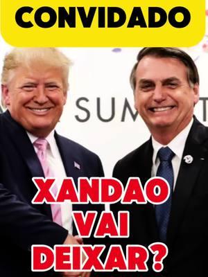 Finalmente ele foi convidado para festa da Posse #noticias #BOLSONARO #donaldtrump #20dejaneiro #trump 