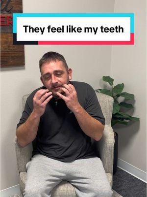 No more worrying that his dentures will pop out #allon4 #allon6 #allonx #dentalimplants #allonfour #teethin24hours #teethinaday #dentures #snapindentures #minidentalimplants #implantteeth 