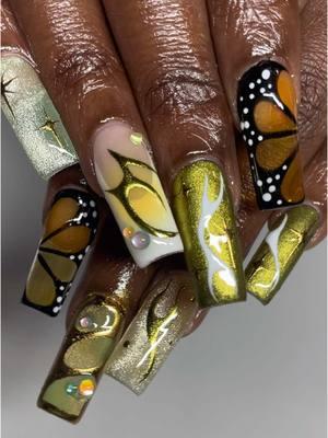 u in the wrong place 🤨 #fairynails #orlandonails #nailinspo #kissimmeenails #kissimmeenailtech #chromenails #cateyenails #butterflynails #nailinspo #fyp #explore #satisfying #airbrushnails #auranails #2025nails