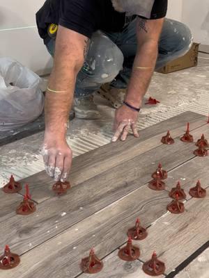 One last tile job ruined by a Bulldog #DIY #diyproject #renovation #homeimprovement #homeimprovementideas #tile #tilework #tileinstallation #komarproject 