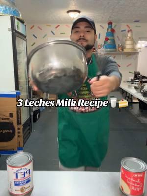 3 Leches milk recipe! 🥛🍰 #felipescreations #felifans #besties #3leches #3lechescake #3lechesreceta #pastel3leches #Recipe #baking #cakedecorating #bakersoftiktok #fypシ 