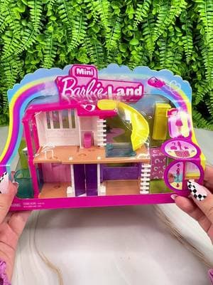 Mini barbie land 👸🏠ASMR [no talking] #openingtoys #satisfyingvideo #asmrsounds 