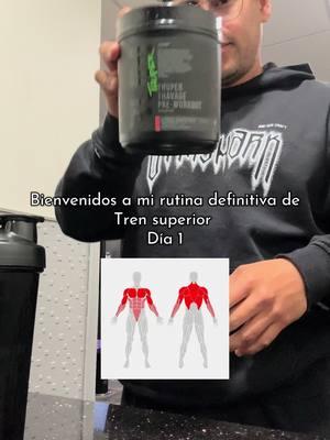 UPPER BODY DÍA 1. Al fin logres ajustar las series y los ejercicios, ojo, es de acuerdo a mis gustos y necesidades tomando en cuenta mi recuperación entre cada sesión, puedes tomar esta rutina como referencia.  Está será mi rutina definitiva por un largo tiempo, espero y te sirva. #espalda #pecho #hombro #triceps #biceps #upperbody #trensuperior #gym #parati #fyp 