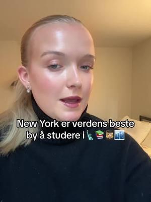 Uten tvil den beste byen å studere i! 👩🏼‍🎓📚🗽 Annonse/ @SONOR! Så takknemmelig for at Sonor anbefalte meg new York og hjalp meg med å følge drømmen! Vil du studere i New York? Skjekk ut linken i bioen min✨ #student #newyork #utveksling #tiktoknorge #norsktiktok #fordeg #norge 