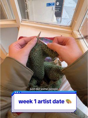 artist date idea 🎨 (artist’s way 12-week challenge) artist dates are weekly solo dates where you do a rejuvenating activity that heals your inner creative child! ideally ~2 hours a week. #artistdate #artistsway #artistswayjourney #creativesoftiktok 