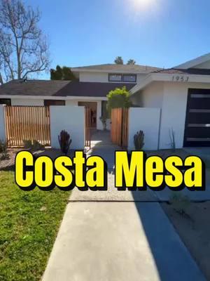 📍 Costa Mesa is calling your name!  Save this post if you’re vibing with this home,  or  DM me to schedule your exclusive tour! 🏡 Tour a sleek, modern beach-style home  just minutes from the coast.  Highlight its open floor plan, natural light, and  cozy outdoor spaces for those sunny California mornings.☀️ #CostaMesa #DreamHouseGoals #CaliforniaLiving  #hometour #orangecounty #socal #albertchavez #clintonfoshee 