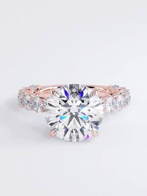 New Year? New ring just for that special someone.🥰💍 4.94ctw GIA Certified F-VS1 Round Brilliant Lucida set Lab Grown Diamond Engagement Ring set in 14k Rose Gold. A unique under halo lucida setting diamond engagement ring set with a Round Cut Lab Grown Diamond. 3.14ct Round cut F Color & VS1 Clarity GIA Certified. This unique setting is made of 1.80ctw F color and VS clarity micro pave set in 14k rose gold. Check the link in bio and search for ER-1686…🥰 ONLY $8,450 https://lioridiamonds.com/products/4-94ctw-gia-certified-f-vs1-round-brilliant-lucida-set-lab-grown-diamond-engagement-ring-set-in-14k-rose-gold #lioridiamonds #liorilover #diamonddistrict #nyc #diamondring #diamondring💍 #diamondrings #diamond #diamonds #giacertified #3carat #roundbrilliant #roundcut #sale #deals #shesaidyes #ido #engagementrings #labgrowndiamond #vs1 #14k #rosegold #weddingring #fyp #giftideas #giftforher #💎 #💍💎 #🎁 #lucidasetting  #labgrowndiamonds #ringset #rosegoldring #2025bride