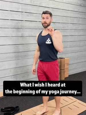 What I wish I heard at the beginning of my yoga journey... Stop comparing yourself—to others or even to the version of yourself from five years ago. Life happens. We get older, we get busy, and jumping back to where we were isn’t always realistic. The key is to focus on how you feel today. Show up, do the work, and let progress happen day by day. Follow for more yoga tips to help you build strength, flexibility, and mindfulness at your own pace. #manflowyoga #yogaformen #yoga #fitness #menshealth