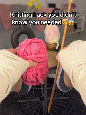 How I didn’t know about this earlier?!😭😫#knitting 