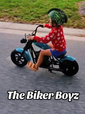 Replying to @Nikky Ruiz one of the best purchases we’ve made for The boys.  We have the Plus, but they offer a cheaper option as well. They ride them EVERY WINGLE DAY #HyperGoGo #motorcycle