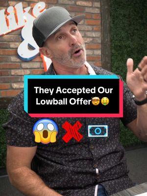 They Accepted Our Lowball Offer🤯🤑 • DM Us “DEALS” to Build Wealth Through Real Estate📲 #realestate #lowball #offer #negotiation #accept #business