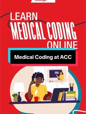 Our Medical Coding program is 100% online and can be completed in as little as eight months! Learn more – link in bio. #AmericanCareerCollege #MedicalCoding #OnlineEducation 