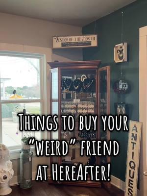 Things to buy your weird friend (or yourself!) at @HereAfter Denton #hereafterdenton #oddities #odditiesstore #curiosities #odditiesshop #teethjewelry #oddity #odditytok #bonejewelery 