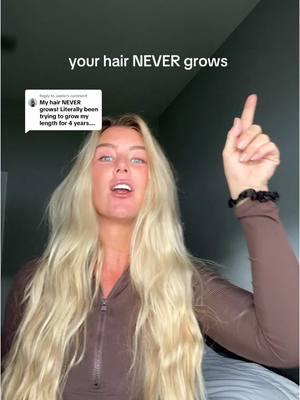 Replying to @Jamie it really is that simple❤️  #hair #hairgrowth #shorthair #hairgrowthtips #hairgrowthjourney #damagedhair #longhair #breakage #hairloss #shoulderlengthhair #growth 