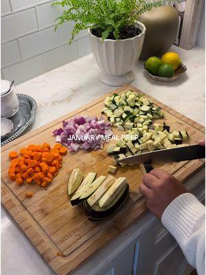 Meal prep inspo for January ✨  #mealprep #mealprepideas #mealpreppingideas #mealprepsunday #highprotein #highproteinmeals #highproteinrecipes #januaryrecipes 