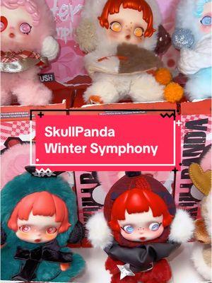 SP Winter Sumphony is in stock😍come get from Whoopea!!! #skullpanda #skullpandawintersymphonyseriesplush #whoopea #blindbox #plush #popmart 