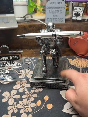 I think he will like them and definitely get some laughs from his coworkers #desk #deskdecor #funnypuzzle #funnydecor #knight #penholder #toptierjanuary #treasurefinds #ttslevelup #ttsdelight #newyearnewaura #giftguide 