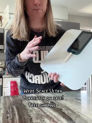 Love all of Wyze products but this scale is definitely in my top 3 at the moment! #wyzescaleultra #wyze #wyzeproducts #wyzescale #scale #fitnessjourney #tiktokshopfinds 