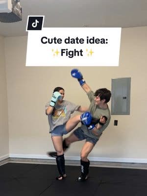 Try this on your next date night 😂  #muaythai #fight #spar #sparring #couple #couplegoals #couplehumor #Relationship #goals #mma #venum #muaythaigirls #Love #funny #relationshipgoals #comedy #mma #boxing #fypシ #trending 