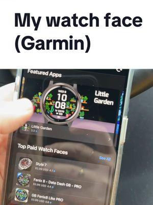 Replying to @Smr here’s the watch face I have and how to get more on your Garmin!! I have the Garmin venu 3s #garmin #garminwatch #smartwatch #fitnesswatch 