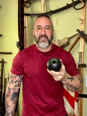 American History …. Brian Akins showing off an excavated 6 pound ball with Southern Mold Seam Casting.  Civil War Relics for sale with that Brian Akins Rebel Relics Yell.  #history #war #civilwar #rebelrelics #brianakins #relics #today #discovery #artillery 