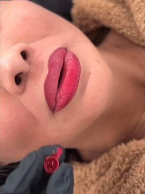 Brining more lip blushing to 2025💋 we brought her lips back to life with our dark cherry ombre 🍒 #Lipblush #lipstain #ombrelips #cherrylips #fypシ #youthful #plump  Our artist Lexi has some available spot for this month, don’t miss out ❣️booking link in bio 