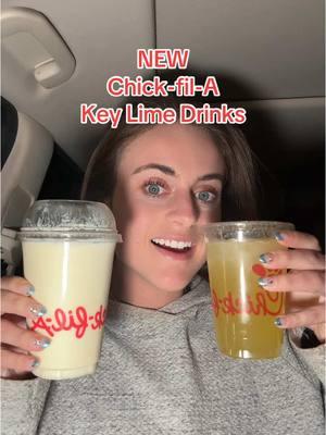 NEW Chick-fil-A Key Lime Drinks 🍋‍🟩🍋🥤❤️ #chickfila #chickfilaislife #chickfilanewitems #chickfilafrostedlemonade #keylime #chickfilaorder #keylimelemonade #frostedlemonade #fastfood #drinkreview #newmenu 