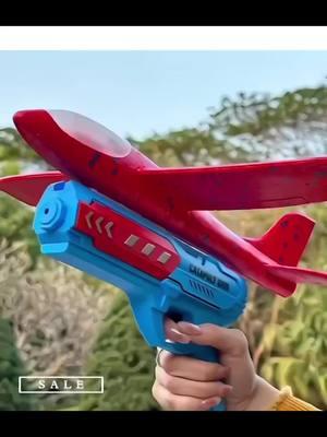 Airplane shooter toy #kidtoys #toyforkids #outdoortoys #interactivetoys 