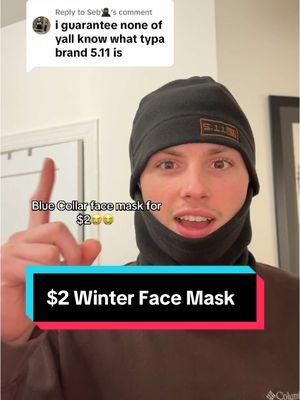 Replying to @Seb🥷 dont sleep on this $2 5.11 Face Mask #skimask #mask #winter #skiing #snowboardin #winterfashion #511 #bluecollar 